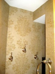 Chicago wallpaper installer. Accent wall. Powder room wallcovering. Grasscloth. Commercial wallpaper. River North. West Town. Lincoln Park. Wicker Park. West Loop. Chicago painting contractor.