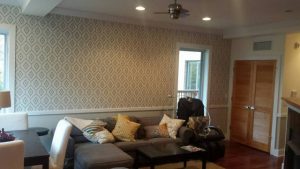 Chicago painter. Painting contractor. West Town. West Loop. Drywall repair. Wallpaper. Wrought iron fence. Rust removal. Metal porch.